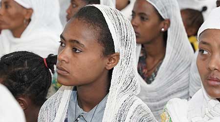 young ladies in Egypt