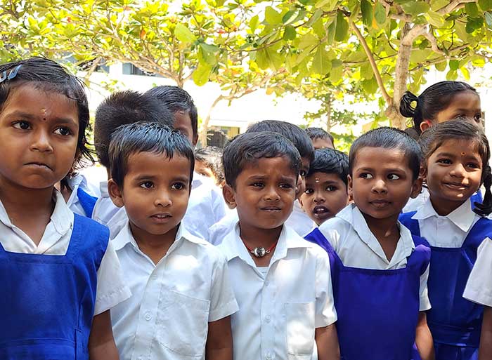 children in India