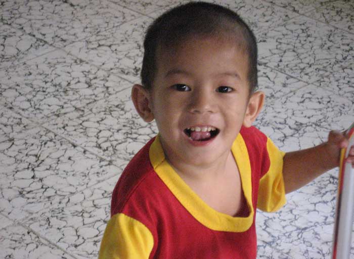 A child in Asia
